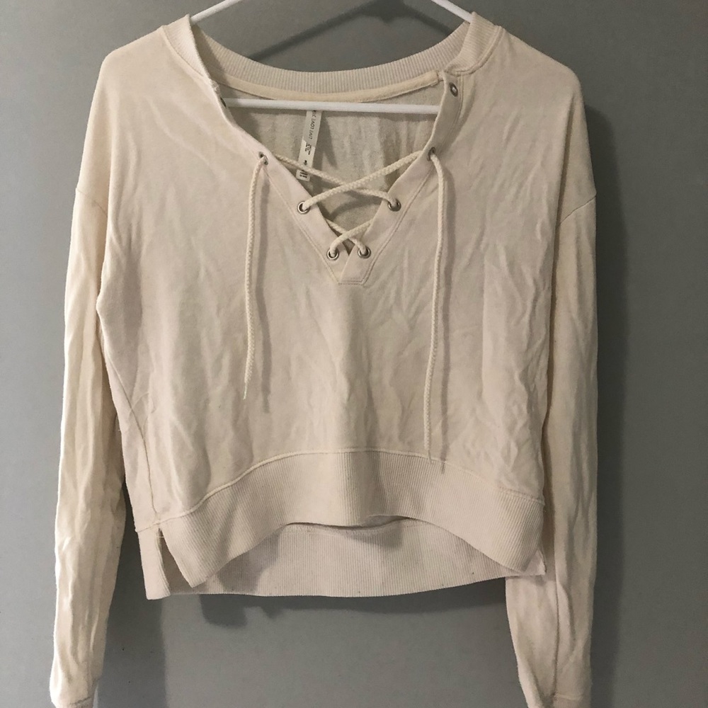 Cropped sweatshirt